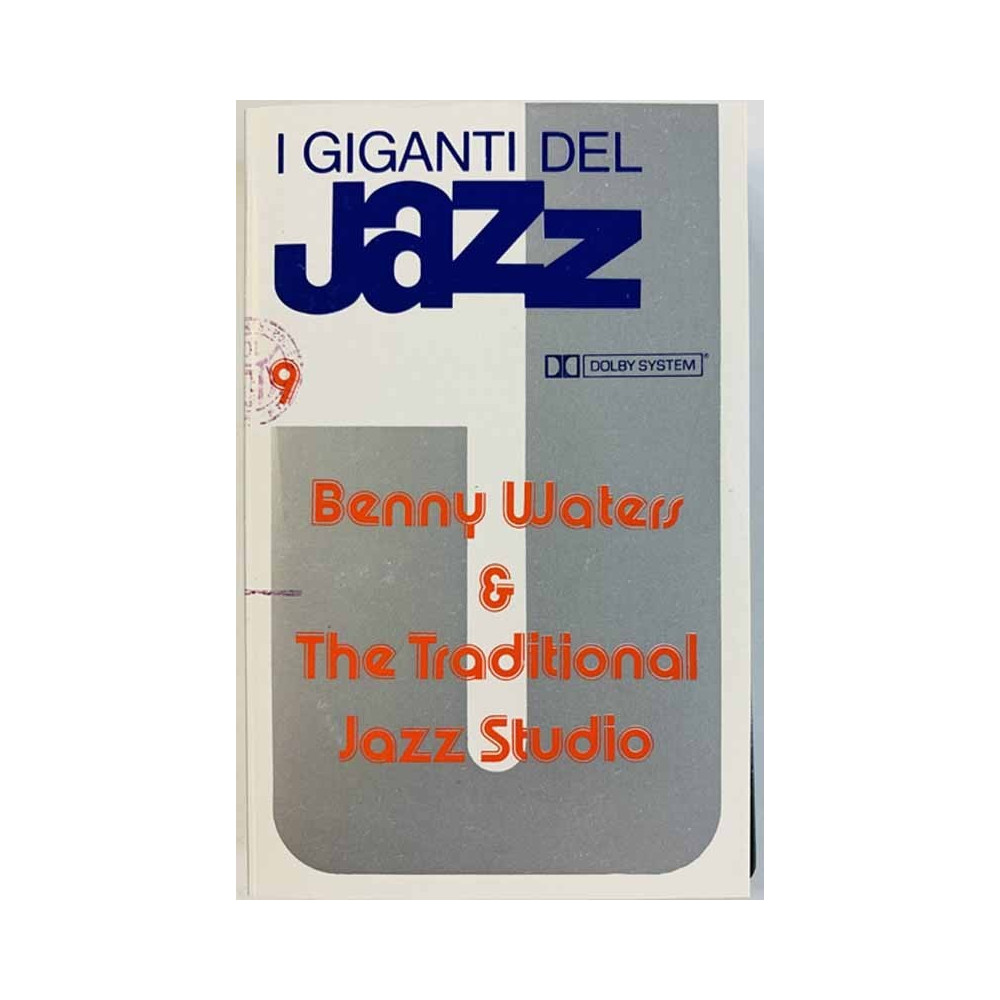 Benny Waters & Traditional Jazz Studio: Giants of Jazz 9 kansipaperi EX , musiikkikasetin kunto EX käytetty kasetti