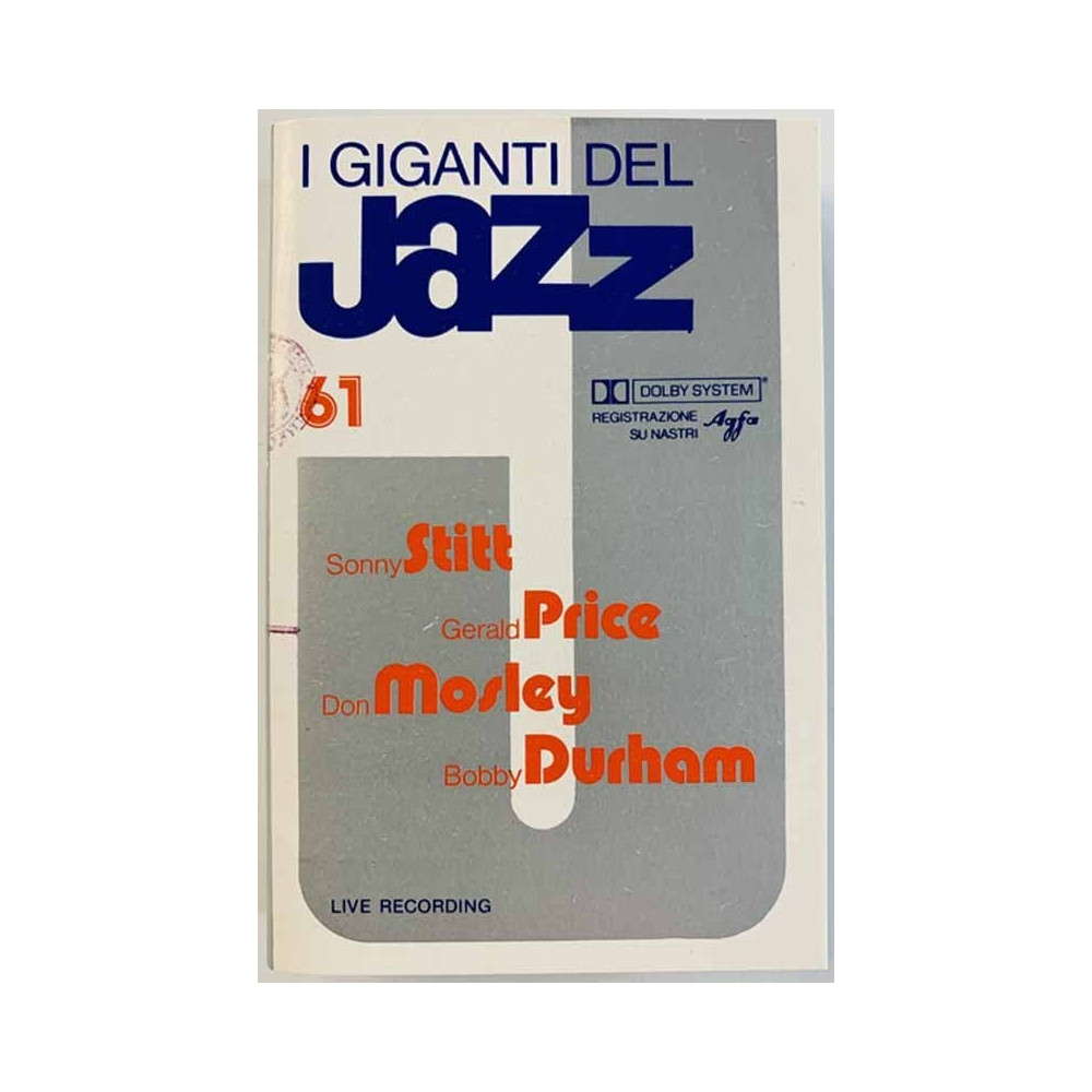 Sonny Stitt, Gerald Price ym.: Giants of Jazz 61 kansipaperi EX , musiikkikasetin kunto EX käytetty kasetti
