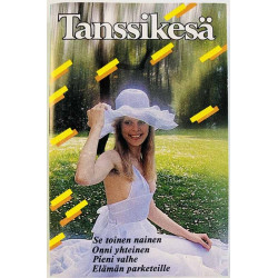 Mika Sundqvist, Matti & Teppo ym.: Tanssikesä kansipaperi EX , musiikkikasetin kunto EX käytetty kasetti