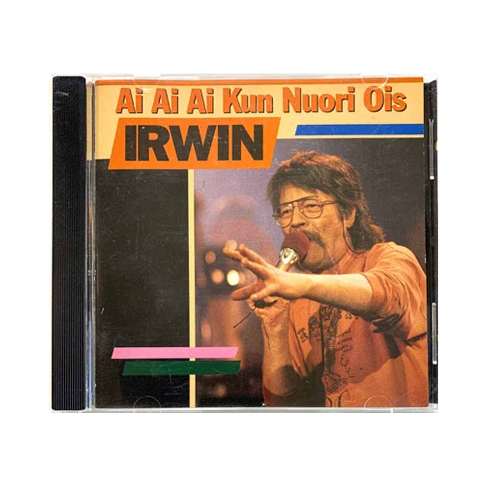 Irwin Goodman CD Ai Ai Ai Kun Nuori Ois  kansi EX levy EX Käytetty CD