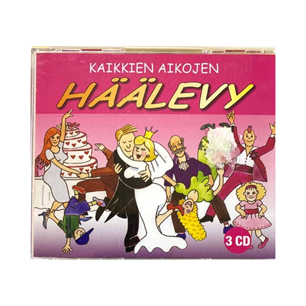 Häämarssi ( monta versiota) + 50 muuta CD Kaikkien aikojen häälevy 3CD  kansi EX levy EX Käytetty CD