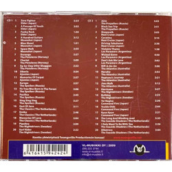 Spoilers, Classics, Atlantics ym. CD 40 Rautalankahittiä maailman ympäri 2CD  kansi EX levy EX Käytetty CD