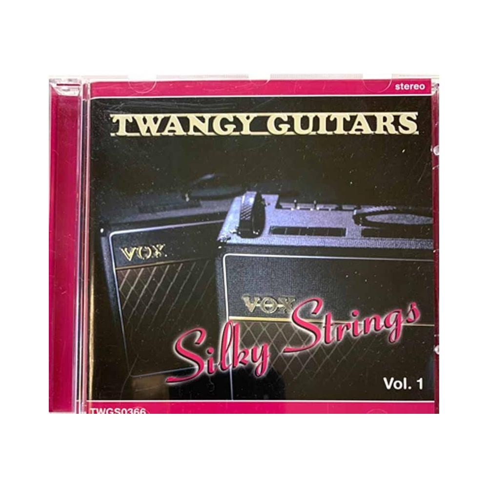Needles, Esqures, First, Diamonds CD Twangy Guitars Silky Strings vol.1  kansi EX levy EX Käytetty CD