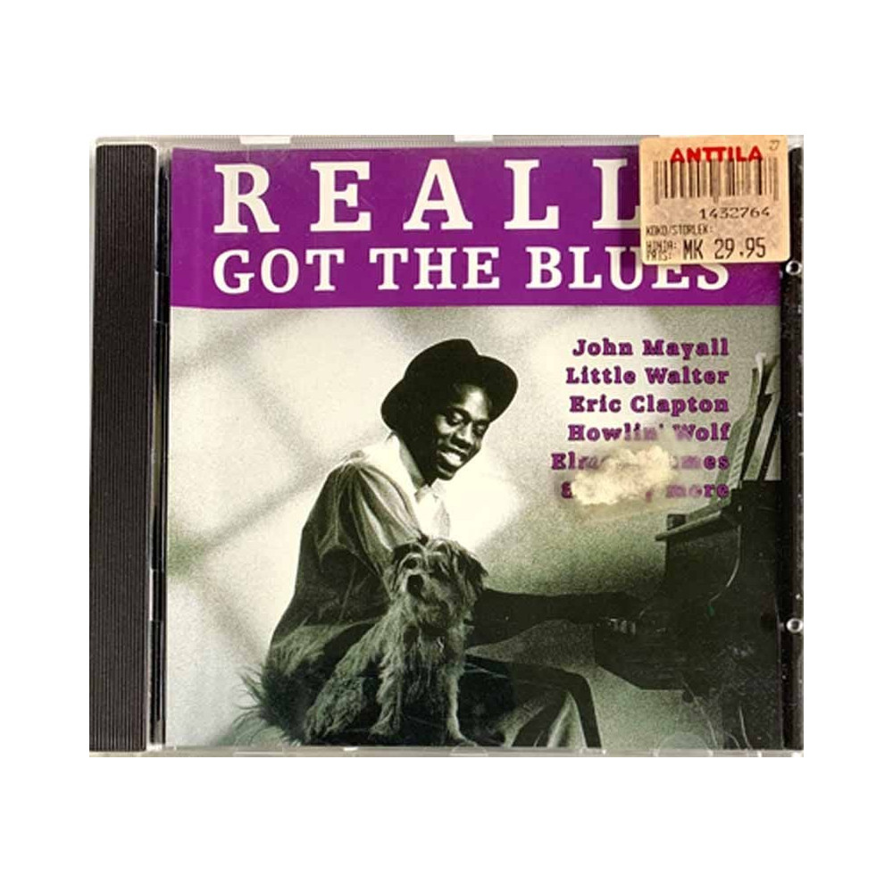 Little Walter, Howlin’ Wolf, Johnny Winter CD Really Got the blues  kansi EX levy EX Käytetty CD