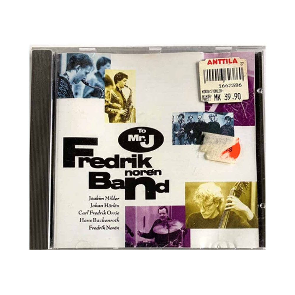 Fredrik Noren Band 1990 SNTCD-1037 To Mr. J CD Begagnat