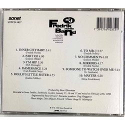 Fredrik Noren Band 1990 SNTCD-1037 To Mr. J CD Begagnat