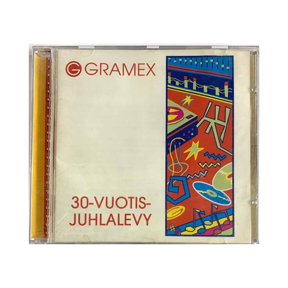 Sorsakoski, Juice, Irwin, Yö, Dingo ym. CD Gramex 30-vuotislevy  kansi EX levy EX- Käytetty CD