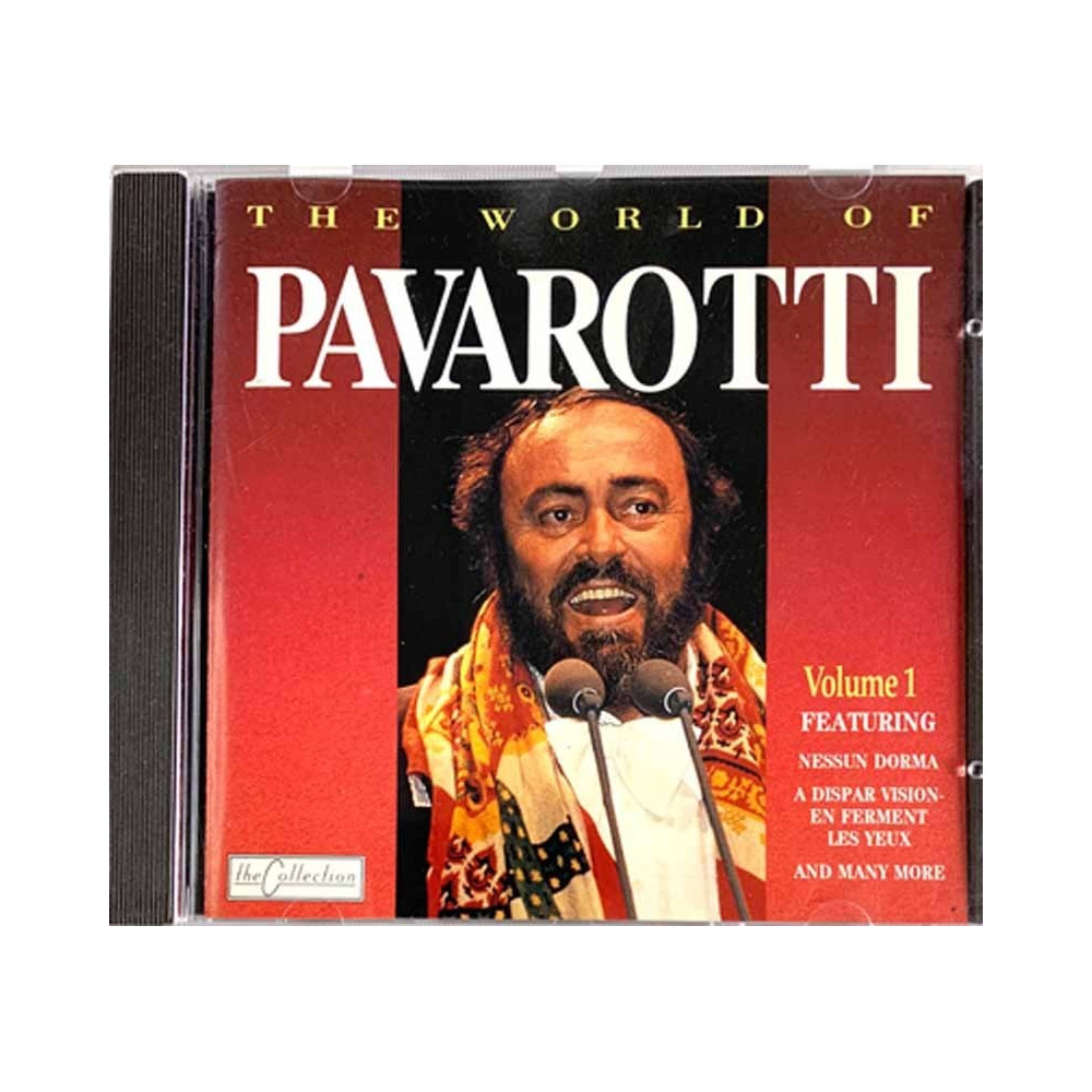 Pavarotti CD The world of vol.1  kansi EX levy EX Käytetty CD