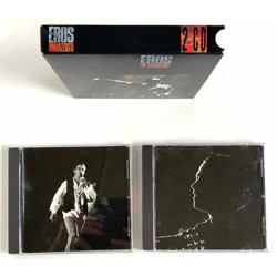 Ramazotti Eros CD Eros In Concert 2CD  kansi EX levy EX Käytetty CD