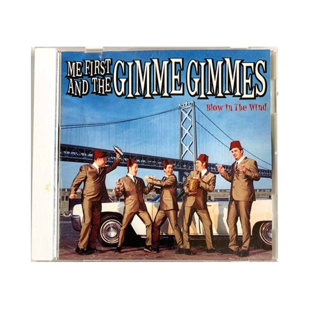 Me First And The Gimme Gimmes CD Blow In The Wind  kansi EX- levy EX Käytetty CD