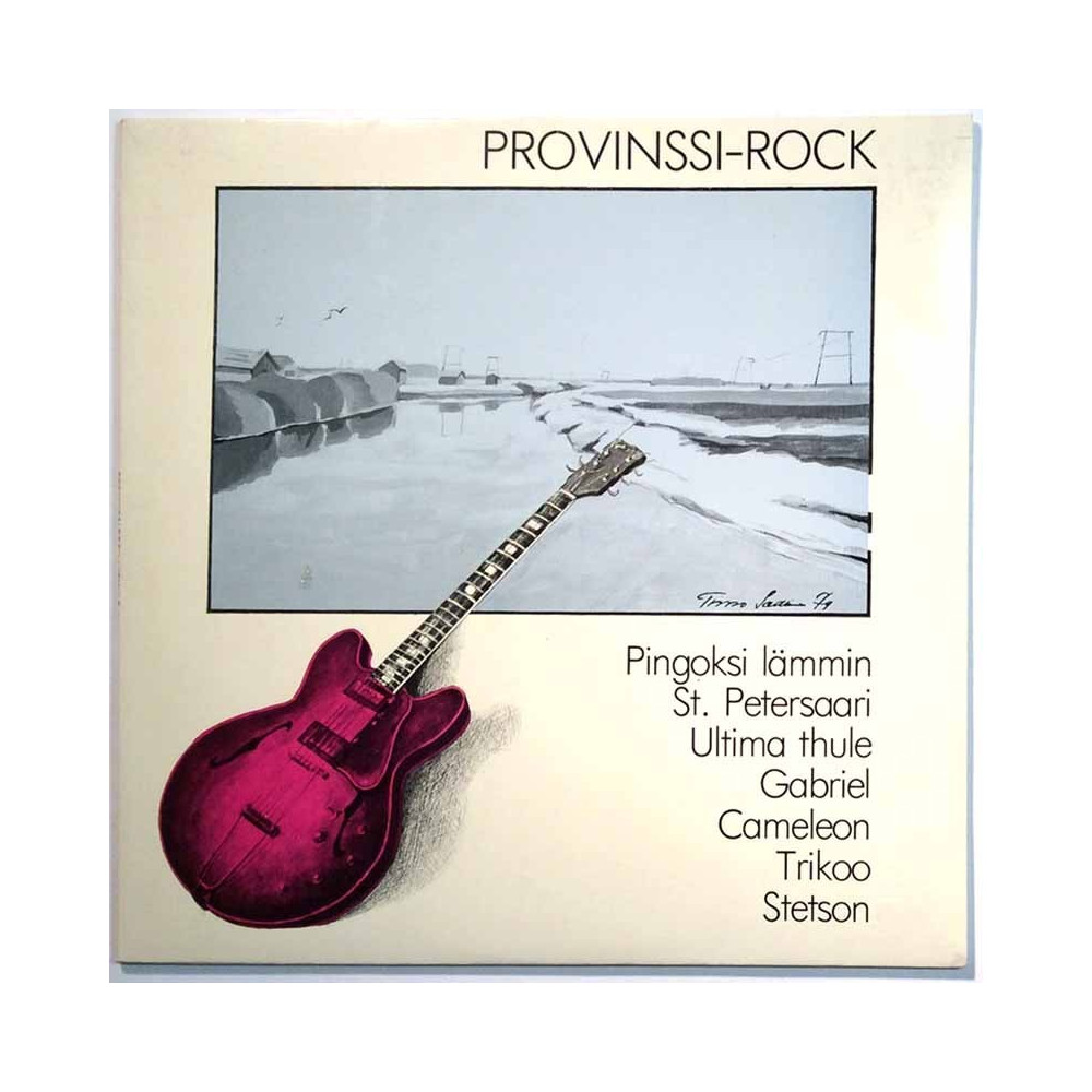 St.Petersaari, Trikoo, Stetson ym. LP Provinssi-Rock  kansi EX levy EX LP