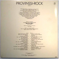 St.Petersaari, Trikoo, Stetson ym. LP Provinssi-Rock  kansi EX levy EX LP