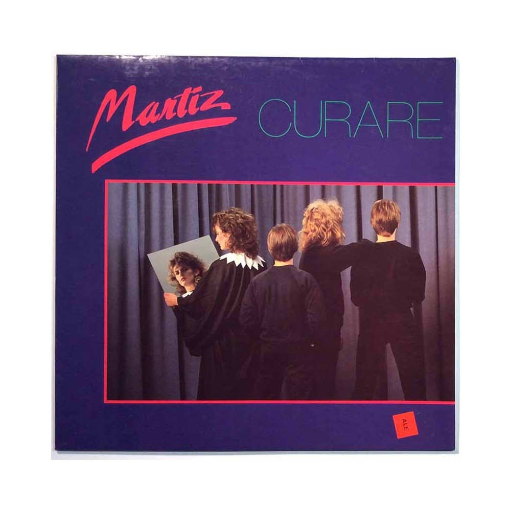 Martiz LP Curare  kansi EX levy EX LP