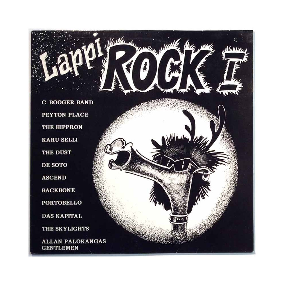 Peyton Place, Hippron, De Soto ym. LP Lappi Rock 1  kansi EX levy EX LP
