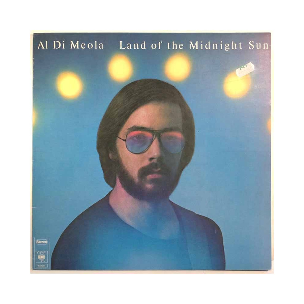 Di Meola Al LP Land Of The Midnight Sun  kansi EX levy EX LP