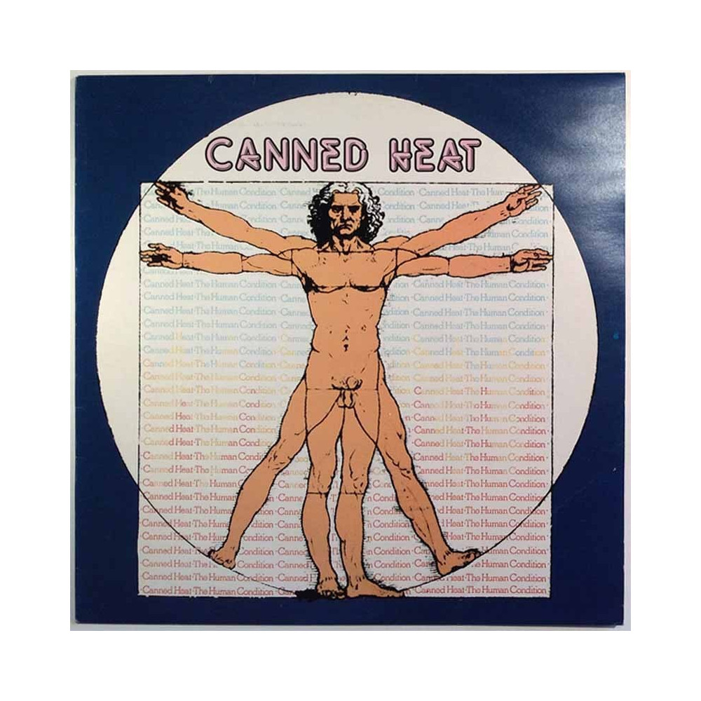 Canned Heat LP Human Condition  kansi EX levy EX LP