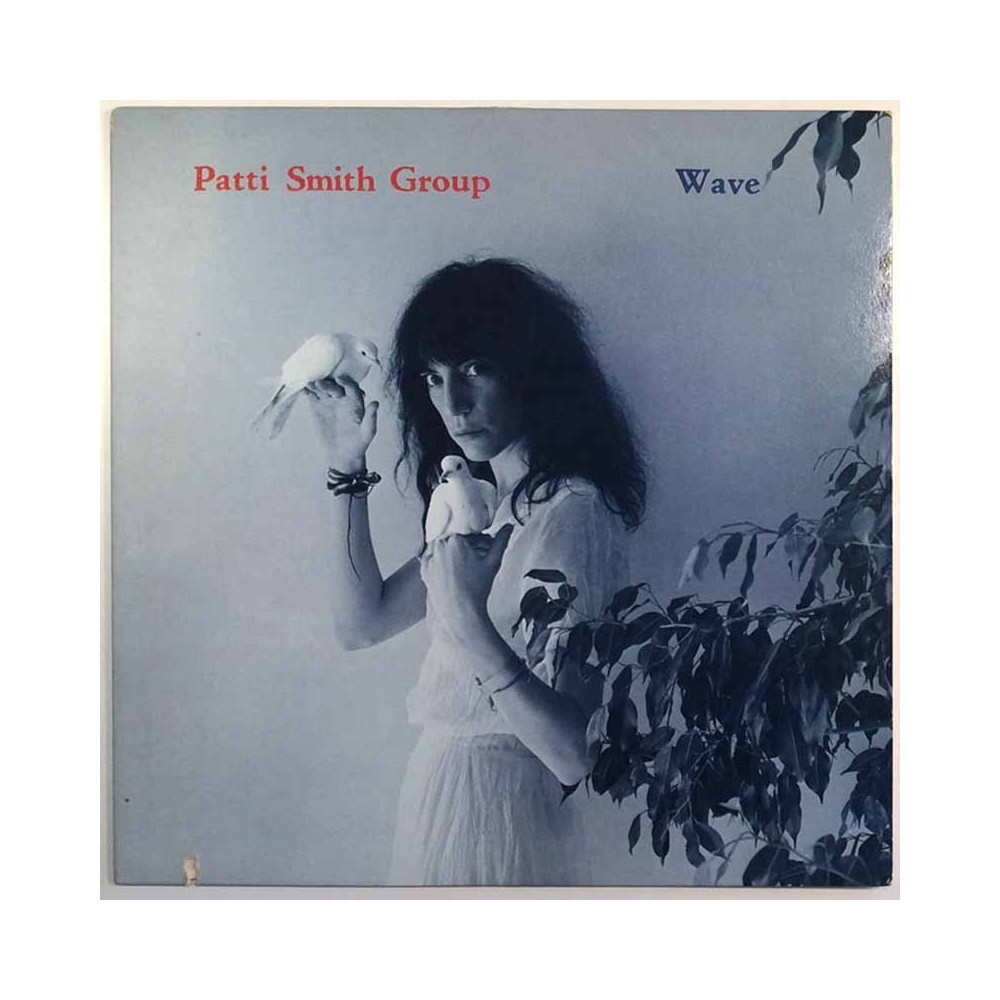 Patti Smith Group LP Wave  kansi VG+ levy EX LP