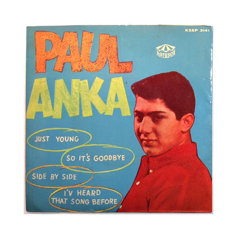 Anka Paul 1959 KSEP 3141 Paul Anka -59 Suomipainos begagnad singelskiva