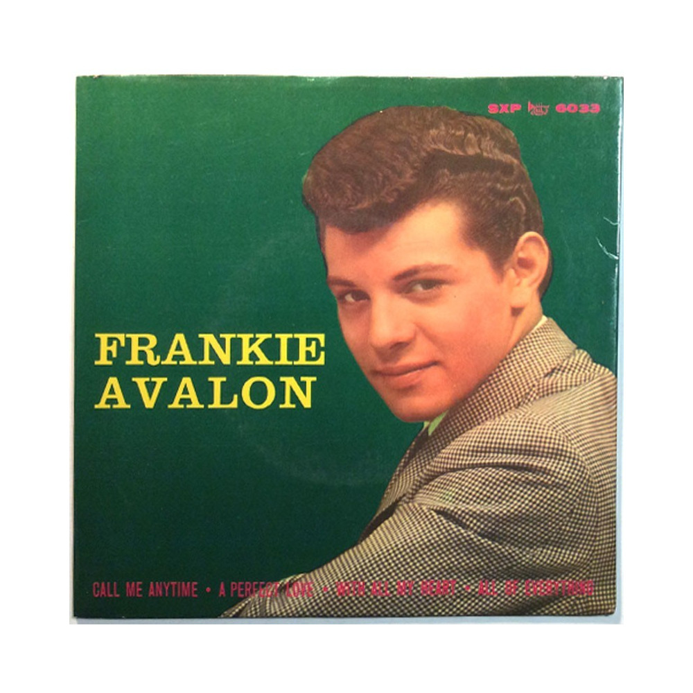 Avalon Frankie 1961 SXP 6033 Call me anytime EP red vinyl begagnad singelskiva