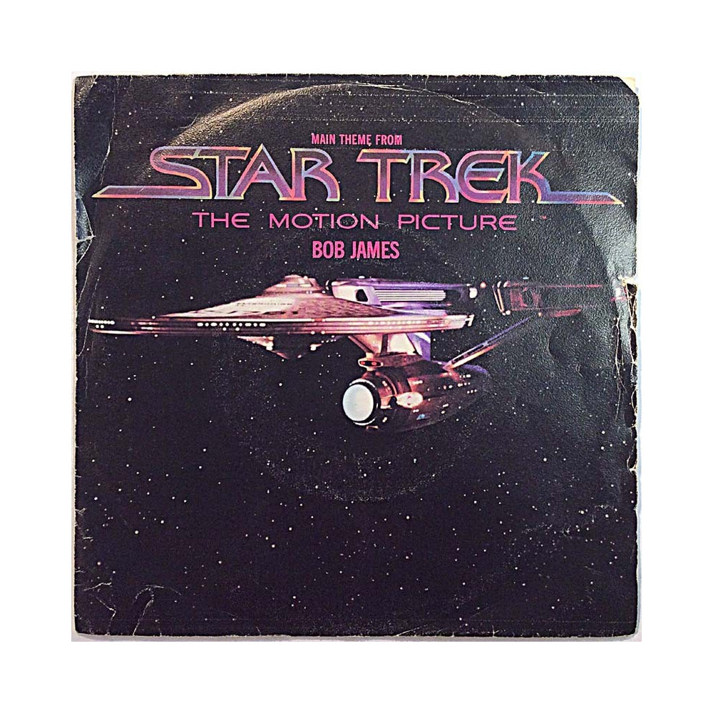 Bob James single 7” kuvakannella Main Theme From Star Trek  kansi G levy VG+ vinyylisingle