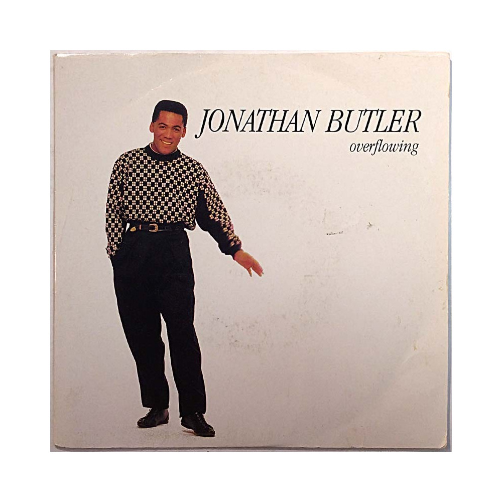 Butler Jonathan single 7” kuvakannella Overflowing  kansi VG+ levy VG+ vinyylisingle