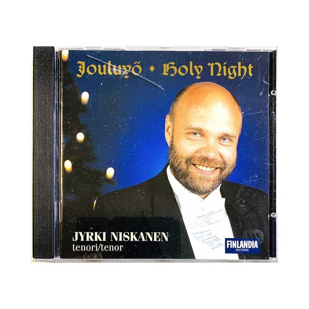Niskanen Jyrki CD Jouluyö - Holy Night  kansi EX levy EX Käytetty CD