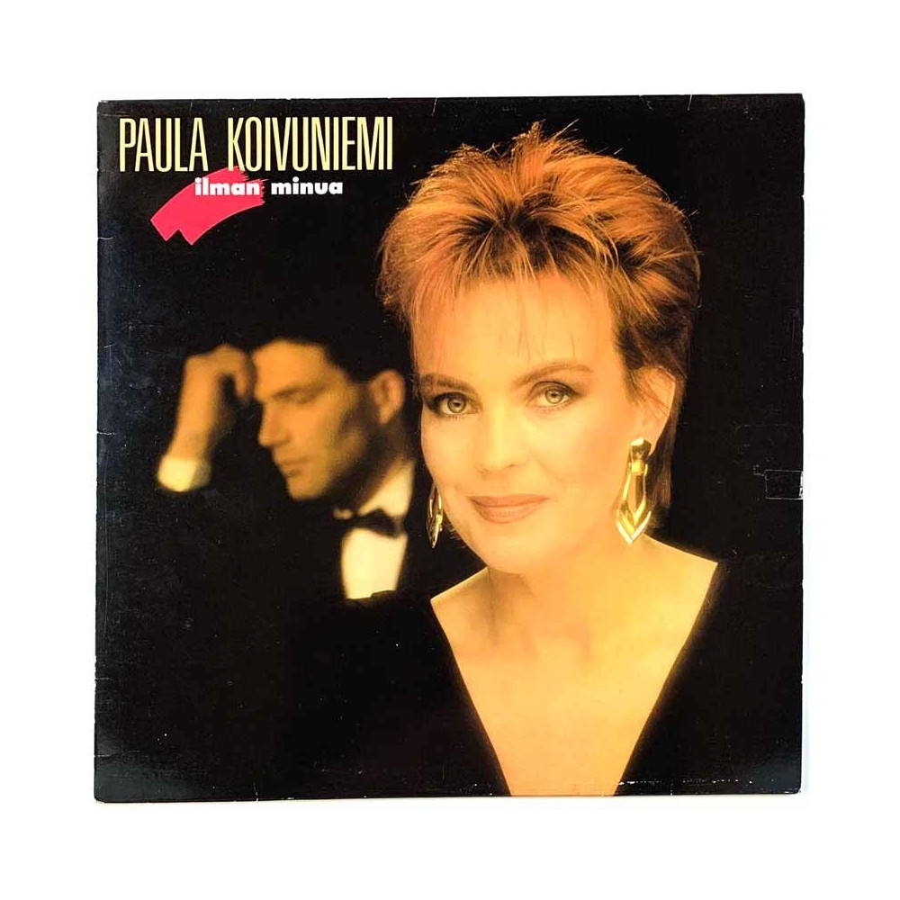 Koivuniemi Paula LP Ilman minua  kansi EX- levy EX LP