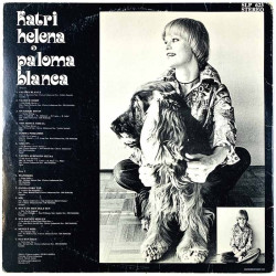 Katri Helena LP Paloma blanca  kansi VG levy EX- LP