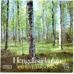 Laaksonen Paula LP Hengellisiä lauluja  kansi EX levy EX LP
