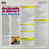 Stereo Sound Effects LP Geräusche In Stereo 2  kansi EX levy EX- LP