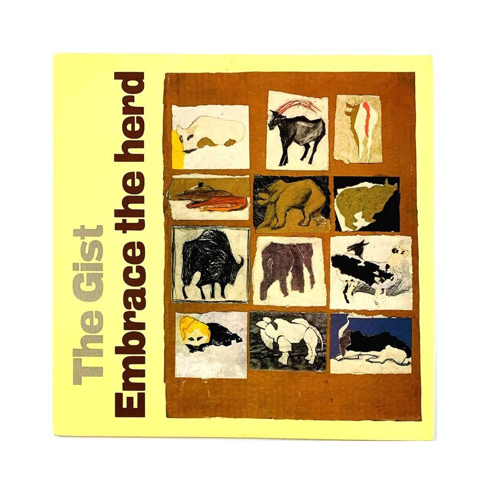 Gist LP Embrace the herd  kansi VG levy EX LP
