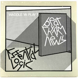 Essential Logic LP Beat Rhythn News - Waddle ya play?  kansi VG+ levy EX LP