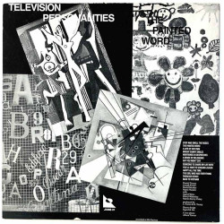 Television Personalities LP The Painted Word  kansi VG levy EX LP