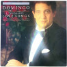 Domingo Placido LP Grreatest love songs  kansi EX levy EX LP