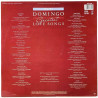 Domingo Placido LP Grreatest love songs  kansi EX levy EX LP