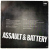 Rose Tattoo LP Assault & battery  kansi VG- levy EX- LP