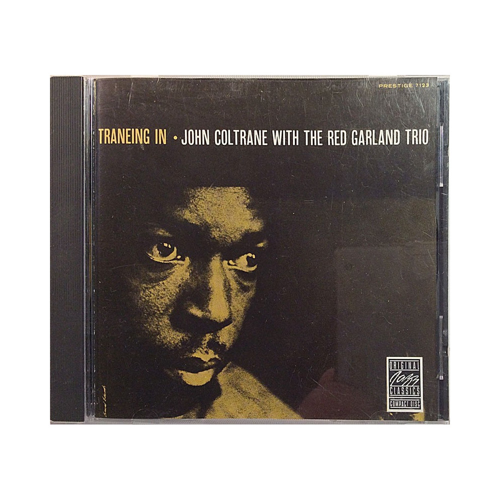 Coltrane John, The Red Garland Trio  CD Traneing In  kansi EX levy EX Käytetty CD