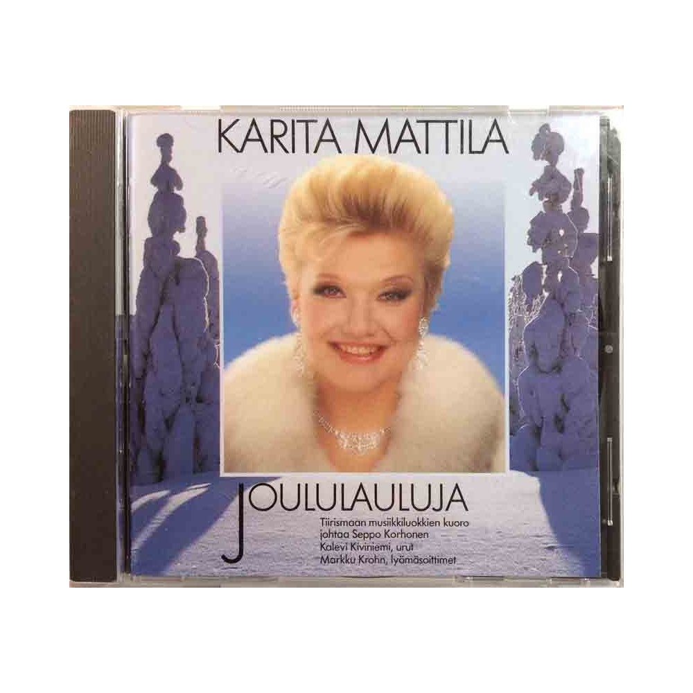 Mattila Karita CD Minun Joululauluja  kansi EX levy EX Käytetty CD
