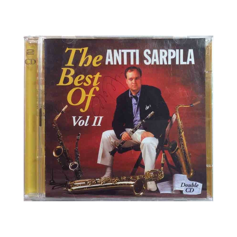 Sarpila Antti CD Best Of Antti Sarpila Volume II 2CD  kansi EX levy EX Käytetty CD