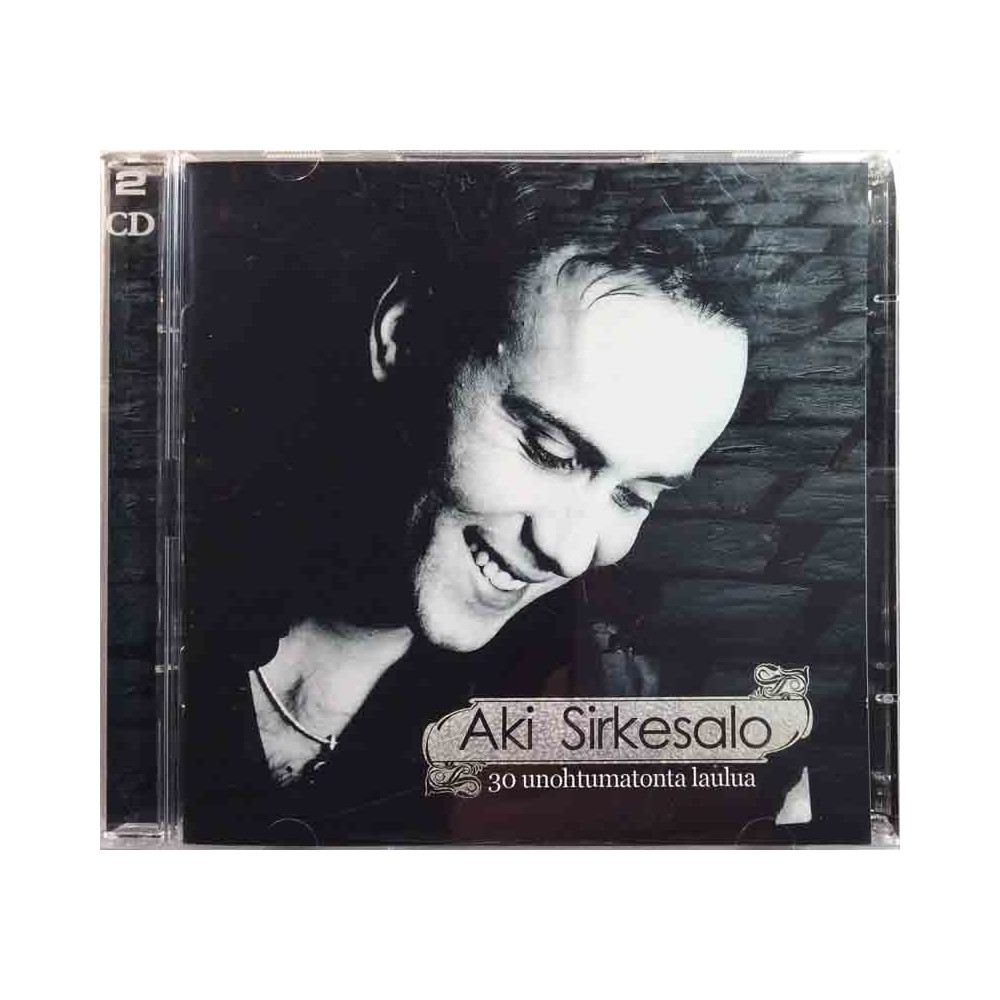 Sirkesalo Aki CD 30 Unohtumatonta laulua 2CD  kansi EX levy EX Käytetty CD