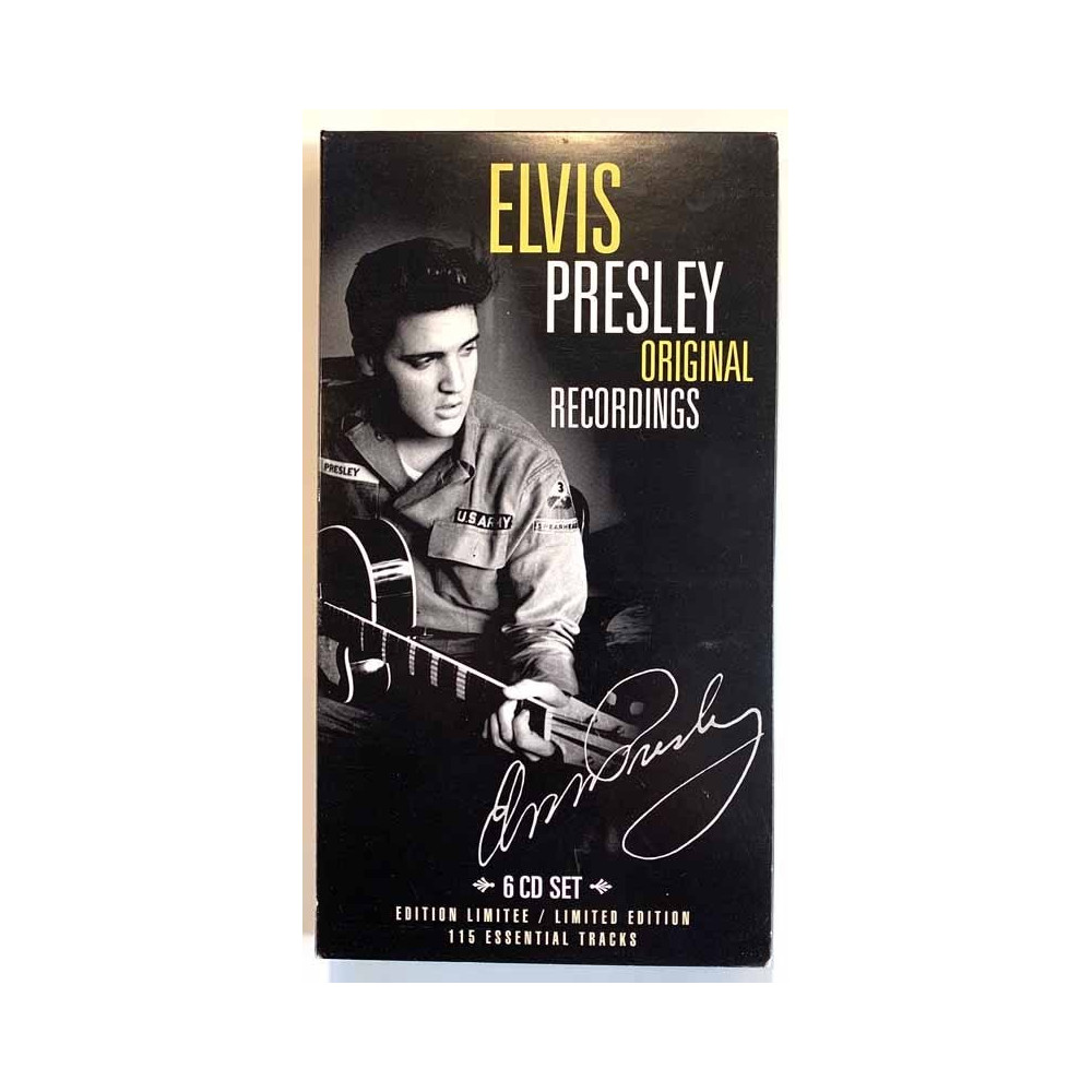 Elvis Presley CD Original Recordings 6CD  kansi EX levy EX Käytetty CD
