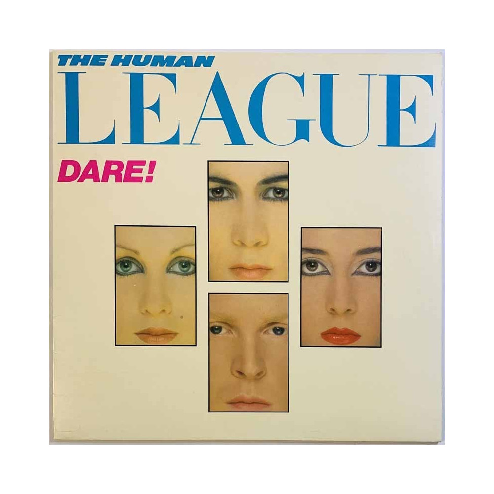 Human League LP Dare! (Made in Finland painos)  kansi EX levy EX Käytetty LP