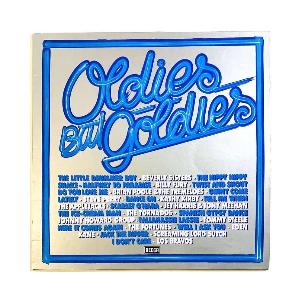Brian Poole, Los Bravos, Fortunes ym. LP Oldies but Goldies  kansi EX- levy EX Käytetty LP