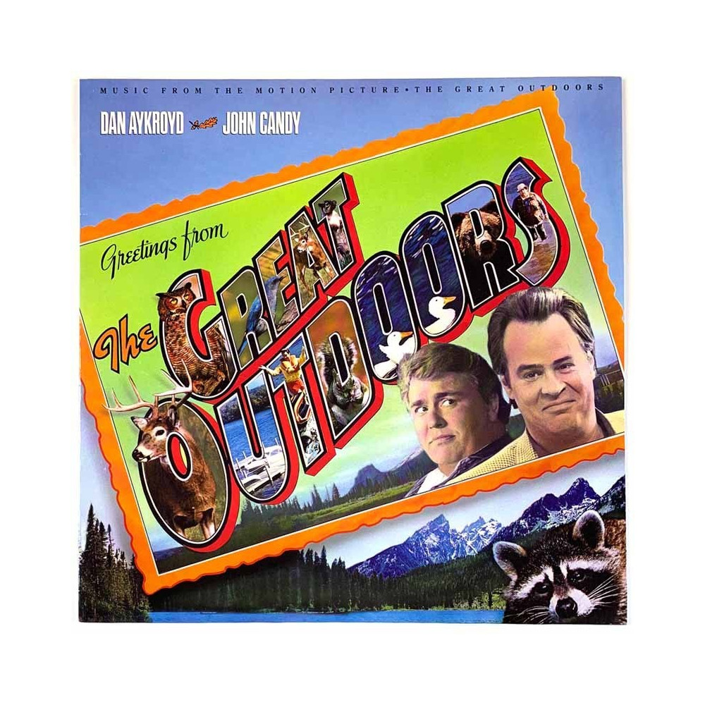 Elwood Blues Revue, Joe Walsh ym. LP The great outdoors  (soundtrack)  kansi EX levy EX Käytetty LP
