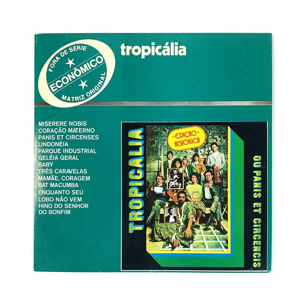 Gilberto Gil, Caetano Veloso ym. LP Tropicalia  kansi EX levy EX Käytetty LP
