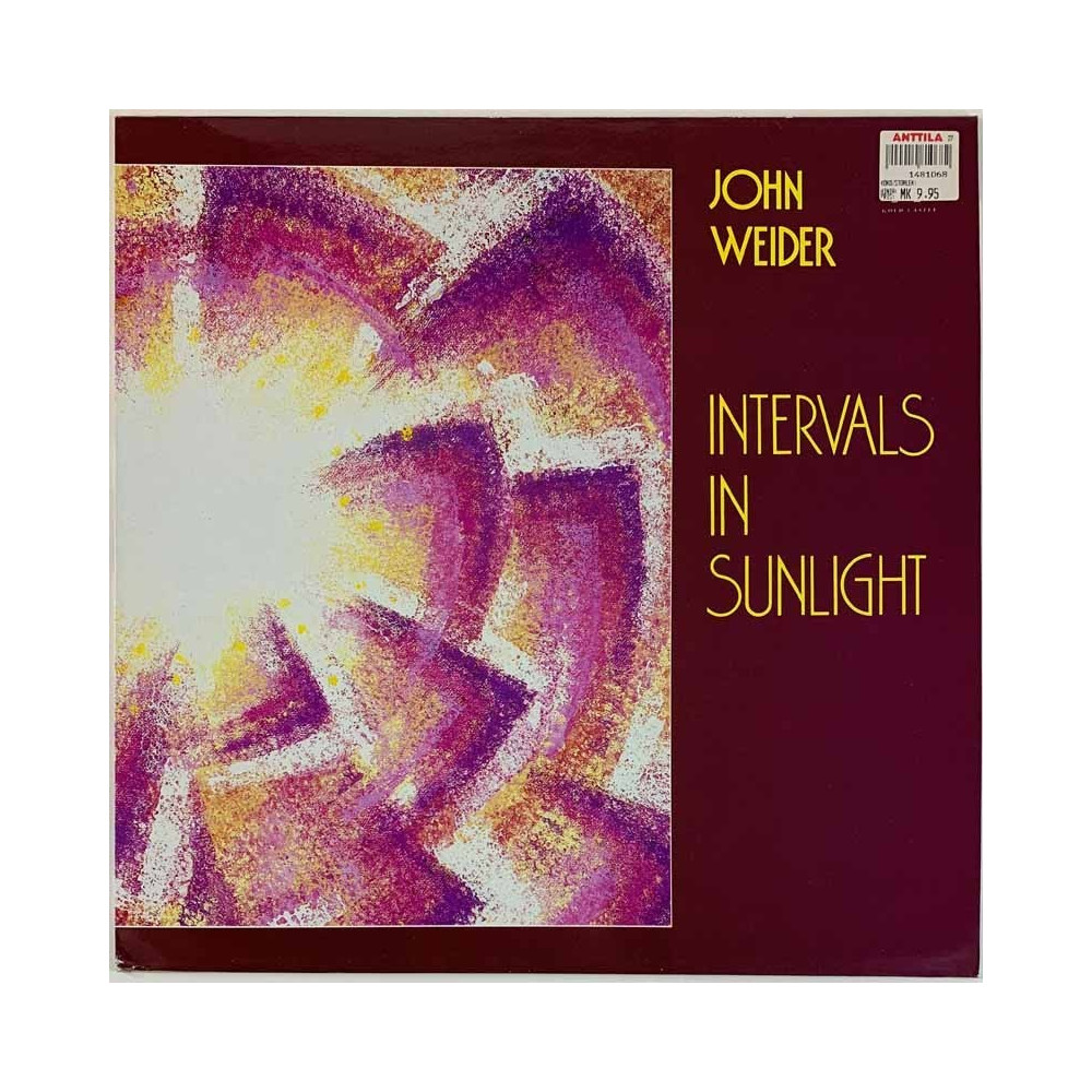 Weider John LP Intervals in sunlight  kansi EX levy EX Käytetty LP