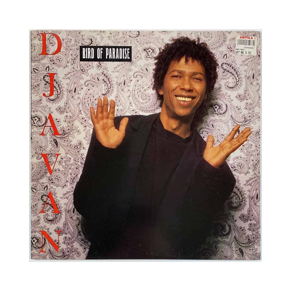 Djavan LP Bird of Paradise  kansi EX levy EX Käytetty LP