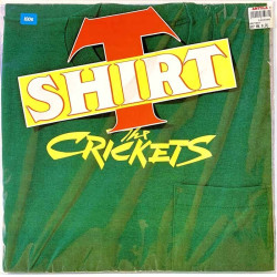 Crickets LP T-Shirt  kansi VG+ levy EX Käytetty LP