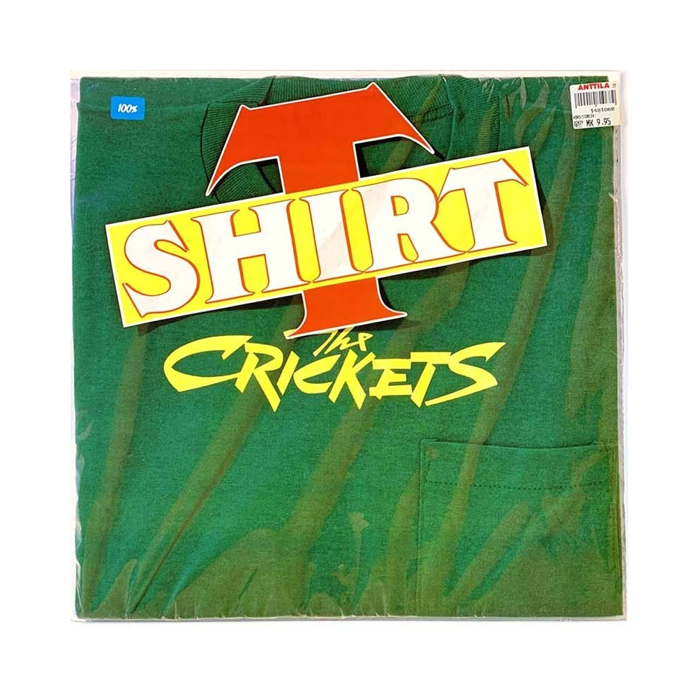 Crickets LP T-Shirt  kansi VG+ levy EX Käytetty LP