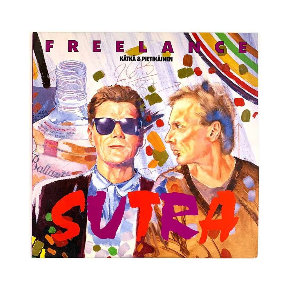 Freelance Kätkä & Pietikäinen LP Sutra  kansi EX- levy EX Käytetty LP